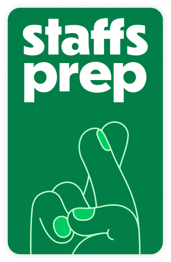 STAFFS Prep mission card